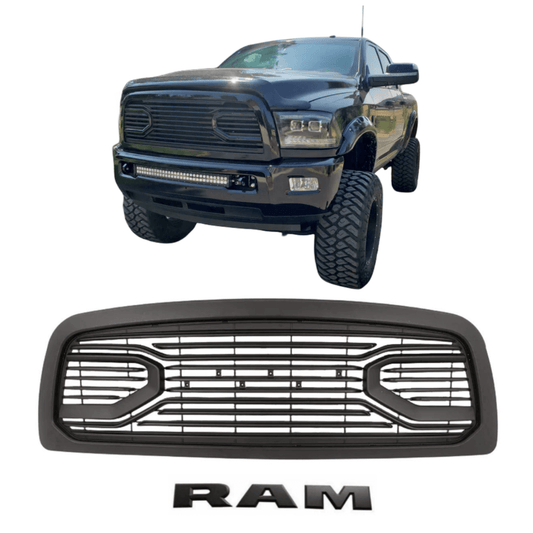 {WildWell}{Dodge Grill}-{Dodge RAM 2500 3500 Grill 2010-2019/1}-Front