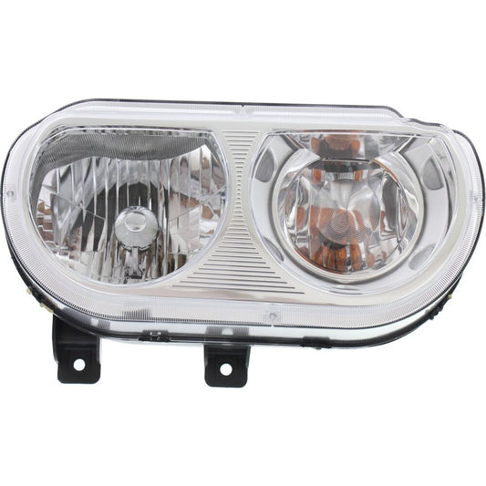 Halogen Headlight Set Left and Right For 2009-2014 Dodge Challenger