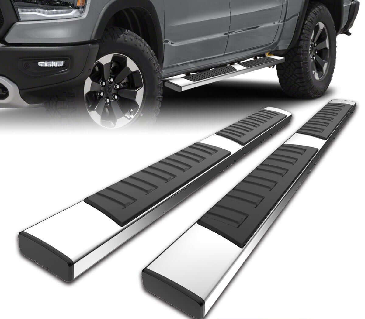Dodge Ram 1500 Running Boards 2019 2022 Crew Cab Dodge Ram 1500 Running Boards 2019 2022 Crew Cab