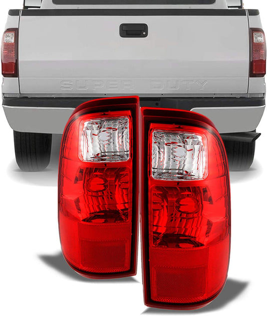 2008-2016 Ford F250/F350/F450 Superduty OE Replacement Tail Lights Driver/Passenger Rear Lamps Pair
