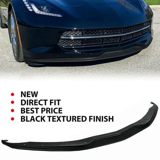 2014-2019 C7 Corvette Z 06 GS Stingray Stage 1 Front Lip Spoiler Splitter