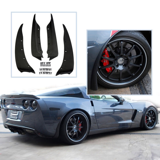 2005-2013 Corvette C6 Splash Guards Mud Flaps Front &Rear 19170234