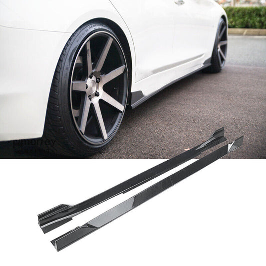 2014-2023 Infiniti Q50 4Door JDM Style Side Skirt Extension Lip