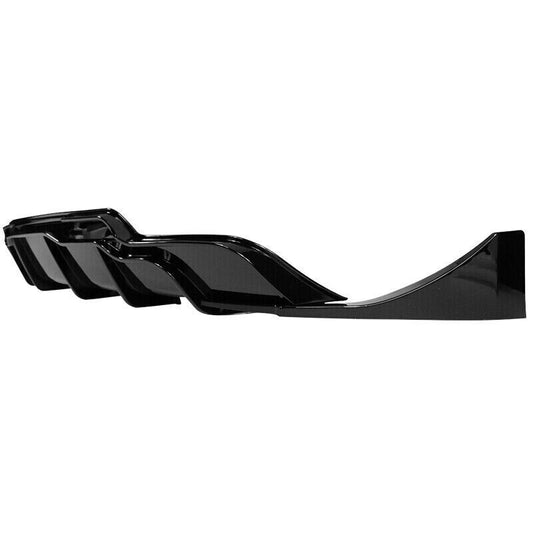 2017-2023 Tesla Model 3 Rear Bumper Diffuser Lip W/Extensions GLOSS BLCAK