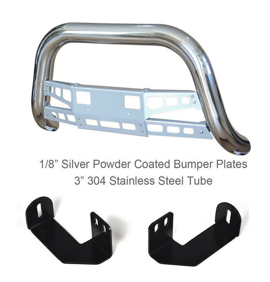 1998-2004 Toyota Tacoma / 1996-1998 4Runner Super Tiger Bull Bar Stainless Steel