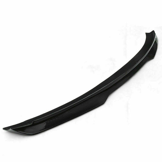 2015-2021 Ford Mustang GT H-Style Carbon Fiber Style Rear Trunk Spoiler Wing