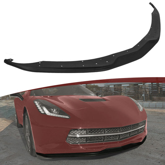 2014-2019 C7 Corvette Z 06 GS Stingray Stage 1 Front Lip Spoiler Splitter