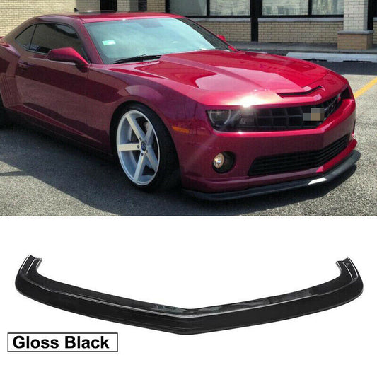 2010-2013 Chevy Camaro SS V8 2Door Front Lip Bumper Splitter Gloss Black