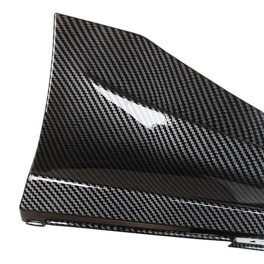 2022+ Honda Civic Sedan Hatchback Side Skirts Extension Carbon Fiber Style