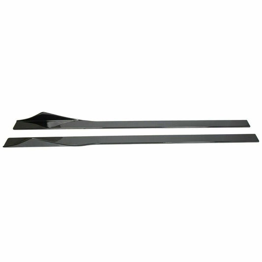 1997-2004 Chevy C5 Corvette 75" Hydro-Dipped Carbon Fiber Side Skirt Extension