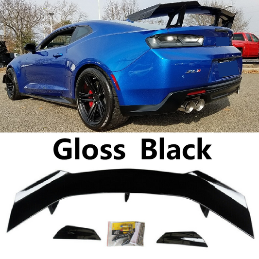 2016-2023 Chevrolet Camaro ZL1 1LE Rear Trunk Spoiler Wing Gloss Black
