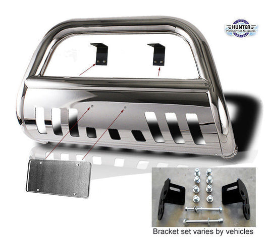 2007-2014 GMC Yukon/ XL Suburban chrome Push Bull Bar Steel Bumper