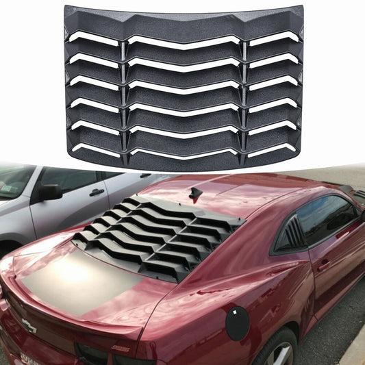 Chevy Chevrolet Camaro 2010-2015 Rear Window Louver SunShade Cover