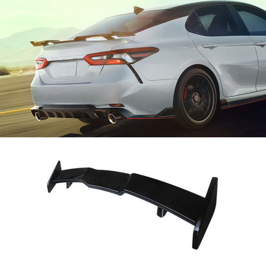 2018-2023 Toyota Camry Sedan 4DR ABS Rear Trunk Spoiler Wing Gloss Black