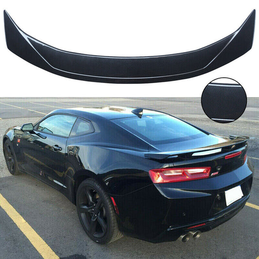 2016-2023 Camaro RS SS LT ZL1 Carbon Fiber Style Rear Trunk Spoiler Wing