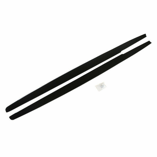 2012-2018 BMW 3 Series Sedan F30 F31 M Sport Side Skirts Gloss Black