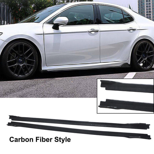 2018-2023 Toyota Camry Extension Bottom Panel Rocker 2PC Side Skirts
