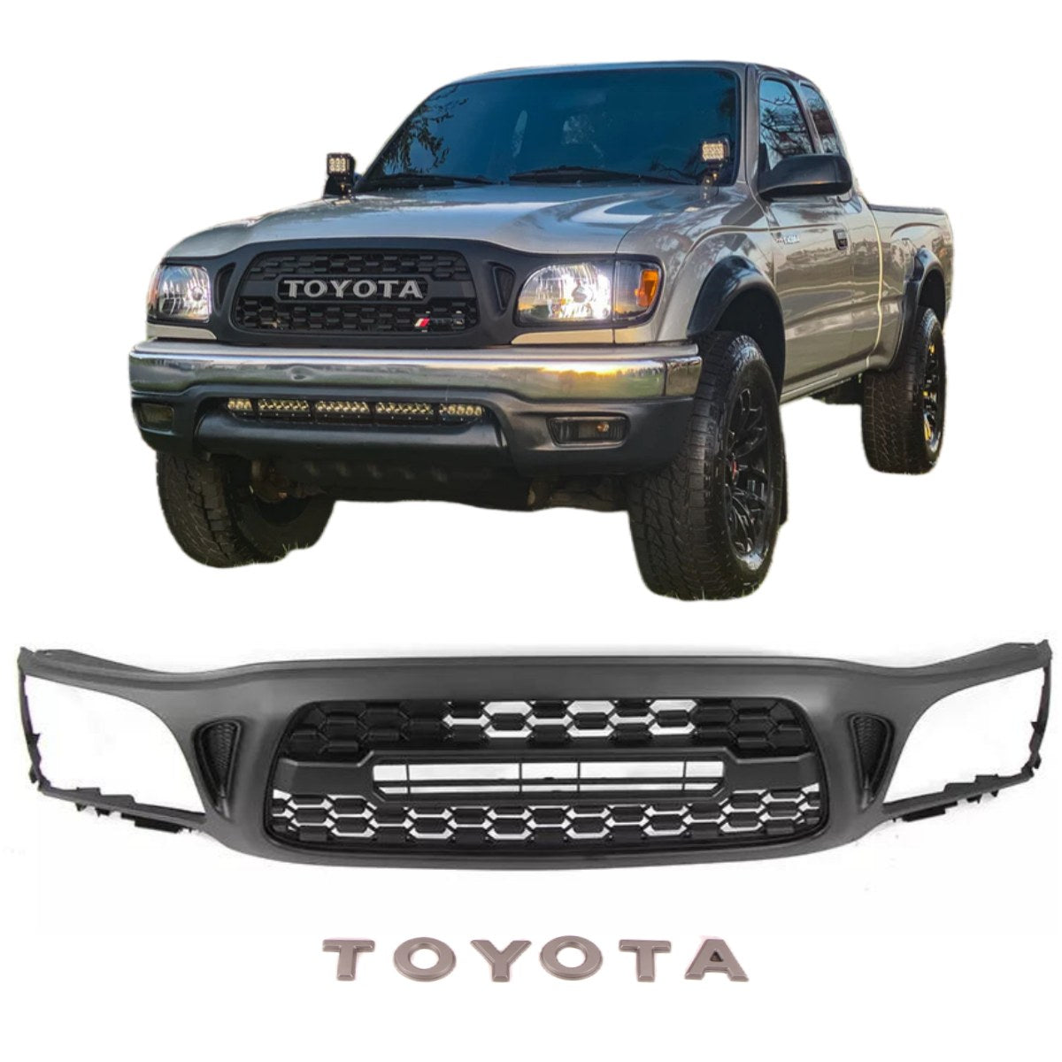 {WildWell}{Toyota Grill}-{Toyota Tacoma Grill 2001-2004/1}-Front