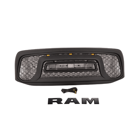 {WildWell}{Dodge Grill}-{Dodge RAM 1500 Grill 2006-2008/3}-Front