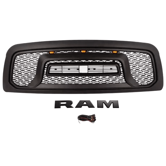 {WildWell}{Dodge Grill}-{Dodge RAM1500 Grill 2014-2018/2}-Front