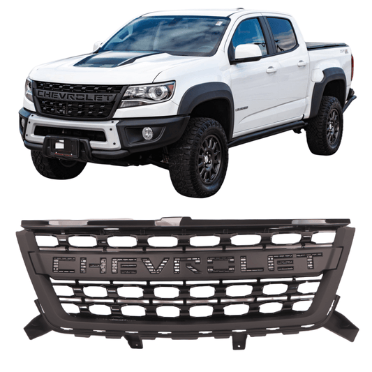 {WildWell}{ Chevrolet Grille}-{ Chevrolet Colorado Grille 2015-2020/1}-Front