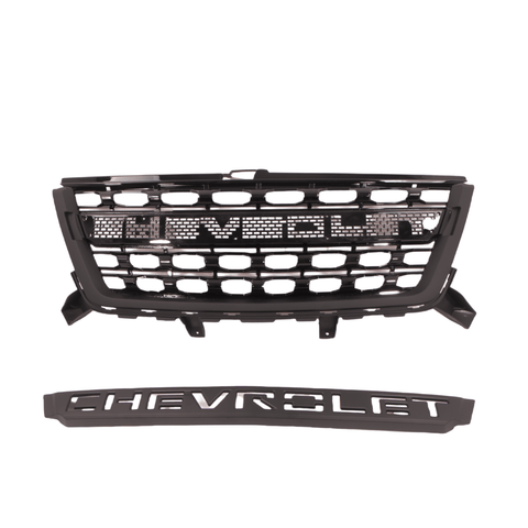 Front Bumper Upper Grille Black Trim Grill For 2015 2016-2019 Chevrolet Front Bumper Upper Grille Black Trim Grill For 2015 2016-2019 Chevrolet