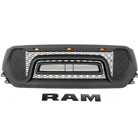 {WildWell}{Dodge Grill}-{Dodge RAM1500 Grill 2019-2021/6}-Front