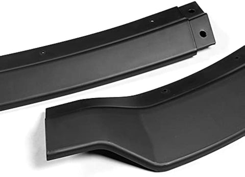 2015-2021 Dodge Charger SRT Front Bumper Lip Spoiler Air Chin Body Kit Splitter Unpainted Matt Black