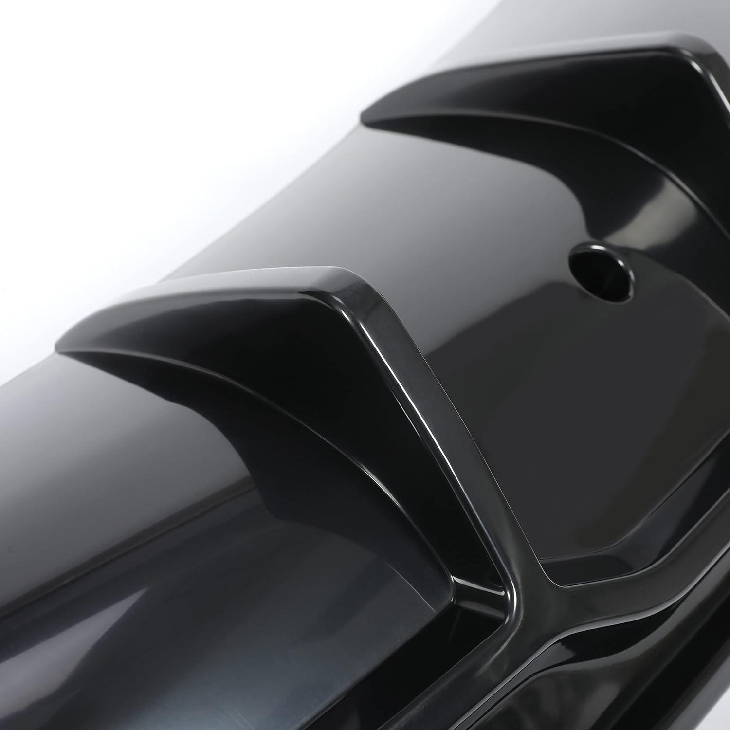 Tesla Model 3 2017-2023 Sedan Rear Diffuser Spoiler Lower Bumper Lip Valance Protector Body Kit Carbon Fiber Color