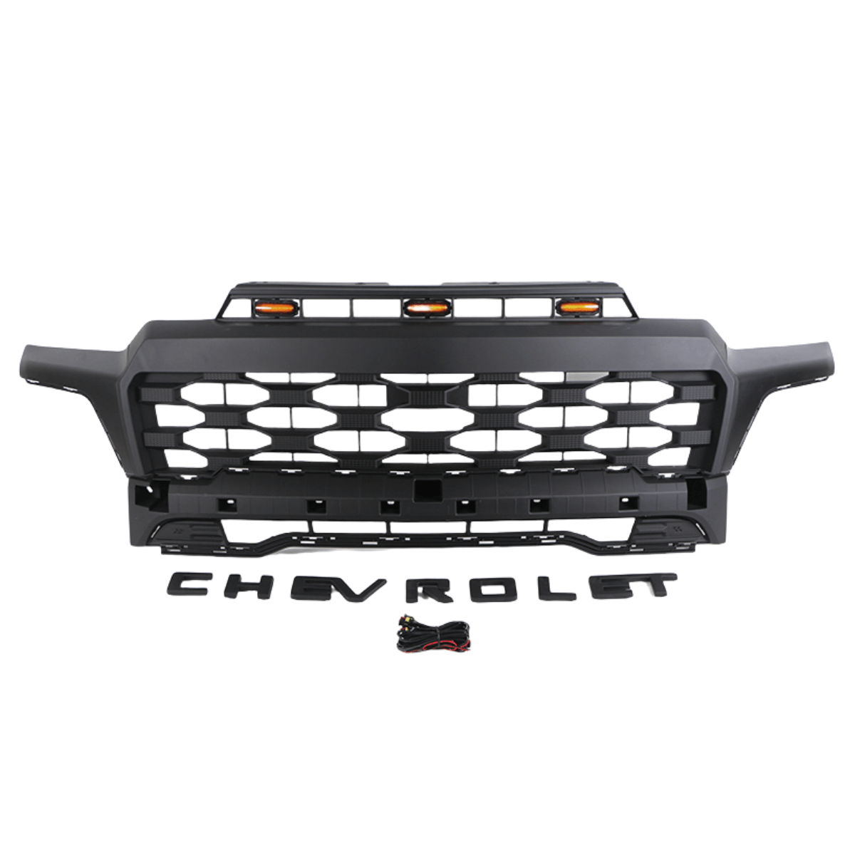 {WildWell}{ Chevrolet Grille}-{ Chevrolet Colorado Grille 2023-2024/6}-Front