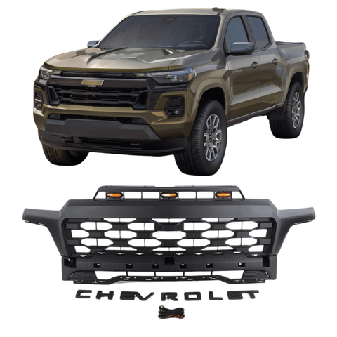 {WildWell}{ Chevrolet Grille}-{ Chevrolet Colorado Grille 2023-2024/1}-Front