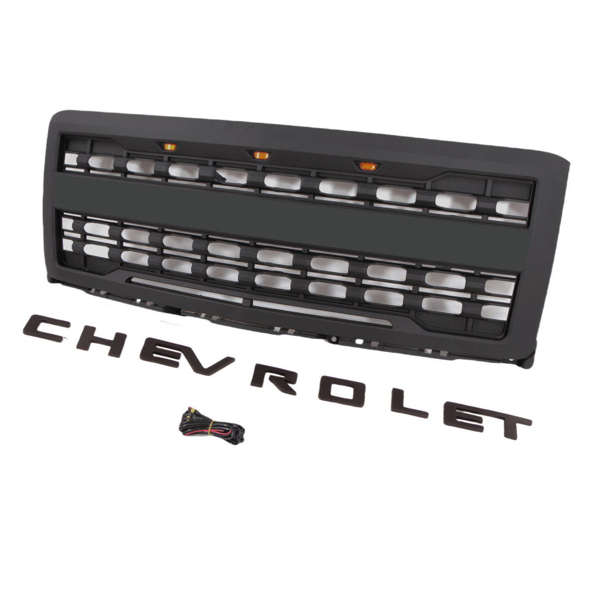 {WildWell}{ Chevrolet Grille}-{ Chevrolet Silverado Grille 2014-2015/9}-right