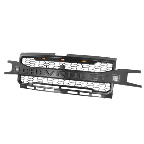 {WildWell}{ Chevrolet Grille}-{ Chevrolet Silverado Grille 2019-2020/5}-Front