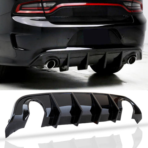 {WildWell}{Dodge Rear Diffuser}-{Dodge Charger Rear Diffuser 2015-2023/1}-Front