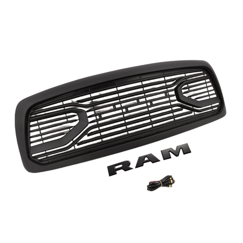{WildWell}{Dodge Grill}-{Dodge RAM 1500 Grill 2002-2005/6}-Left
