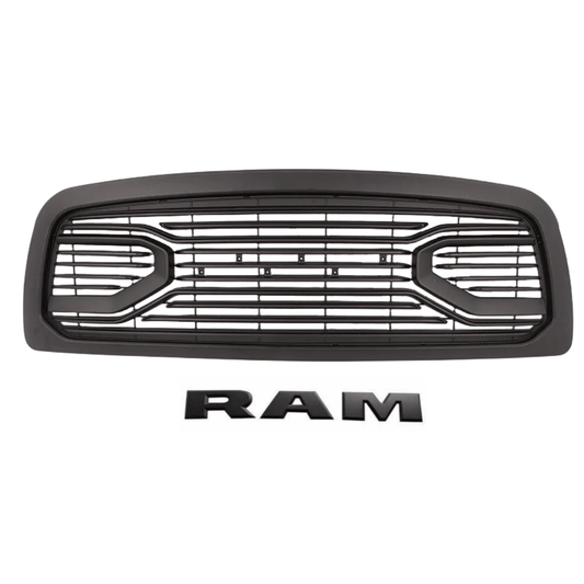 {WildWell}{Dodge Grill}-{Dodge RAM 1500 Grill 2009-2013/2}-Front