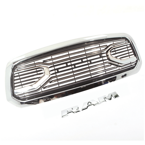 {WildWell}{Dodge Grill}-{Dodge RAM 1500 Grill 2013-2018/2}-Left