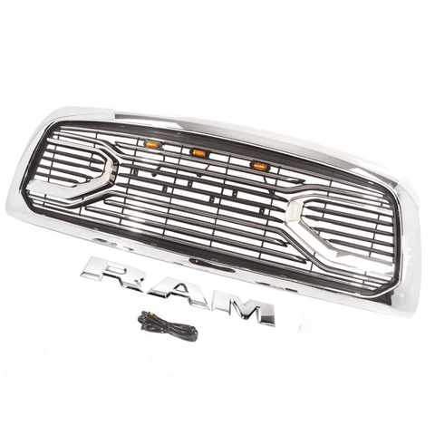 {WildWell}{Dodge Grill}-{Dodge RAM 2500 3500 Grill 2010-2019/3}-Right