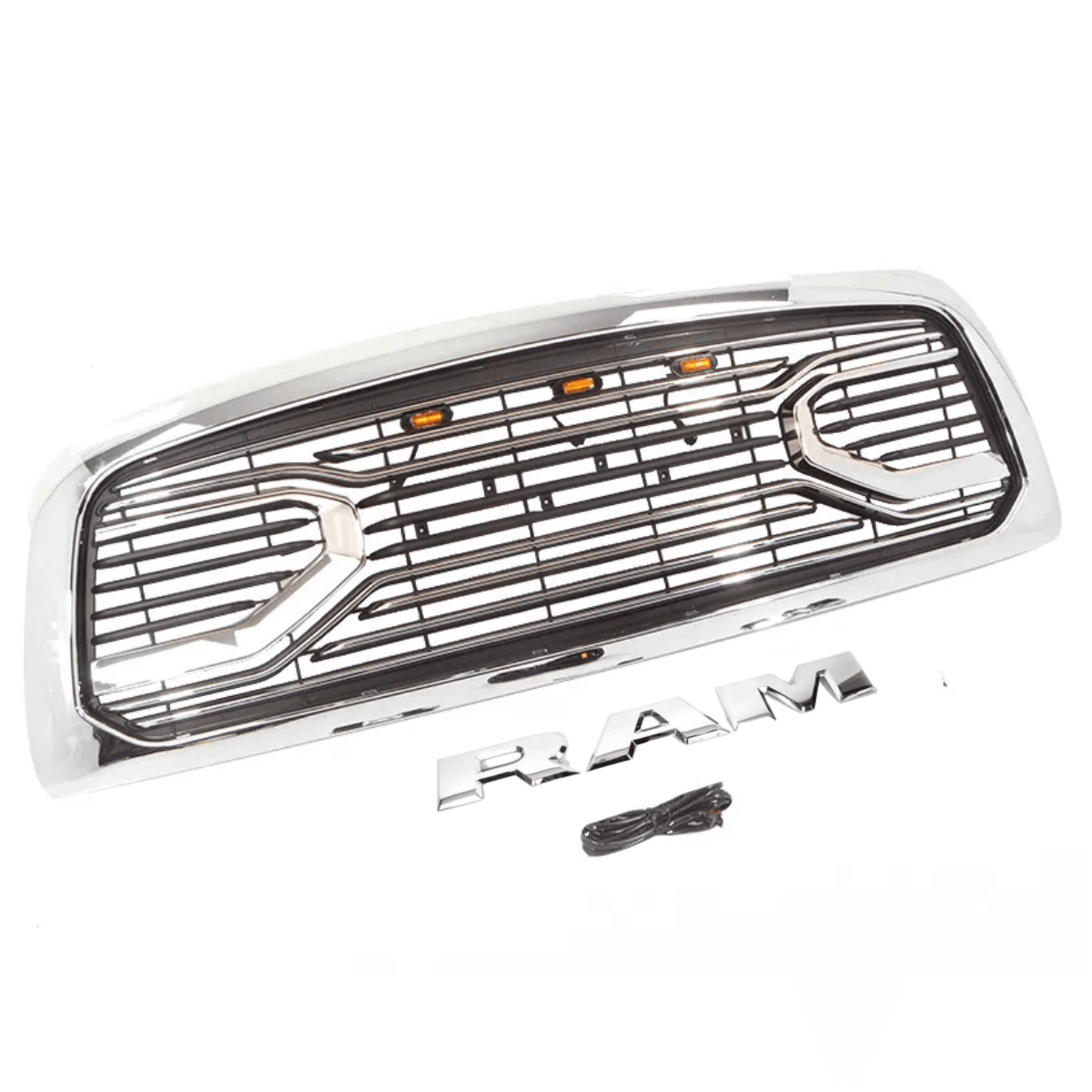 {WildWell}{Dodge Grill}-{Dodge RAM 1500 Grill 2009-2013/3}-Right