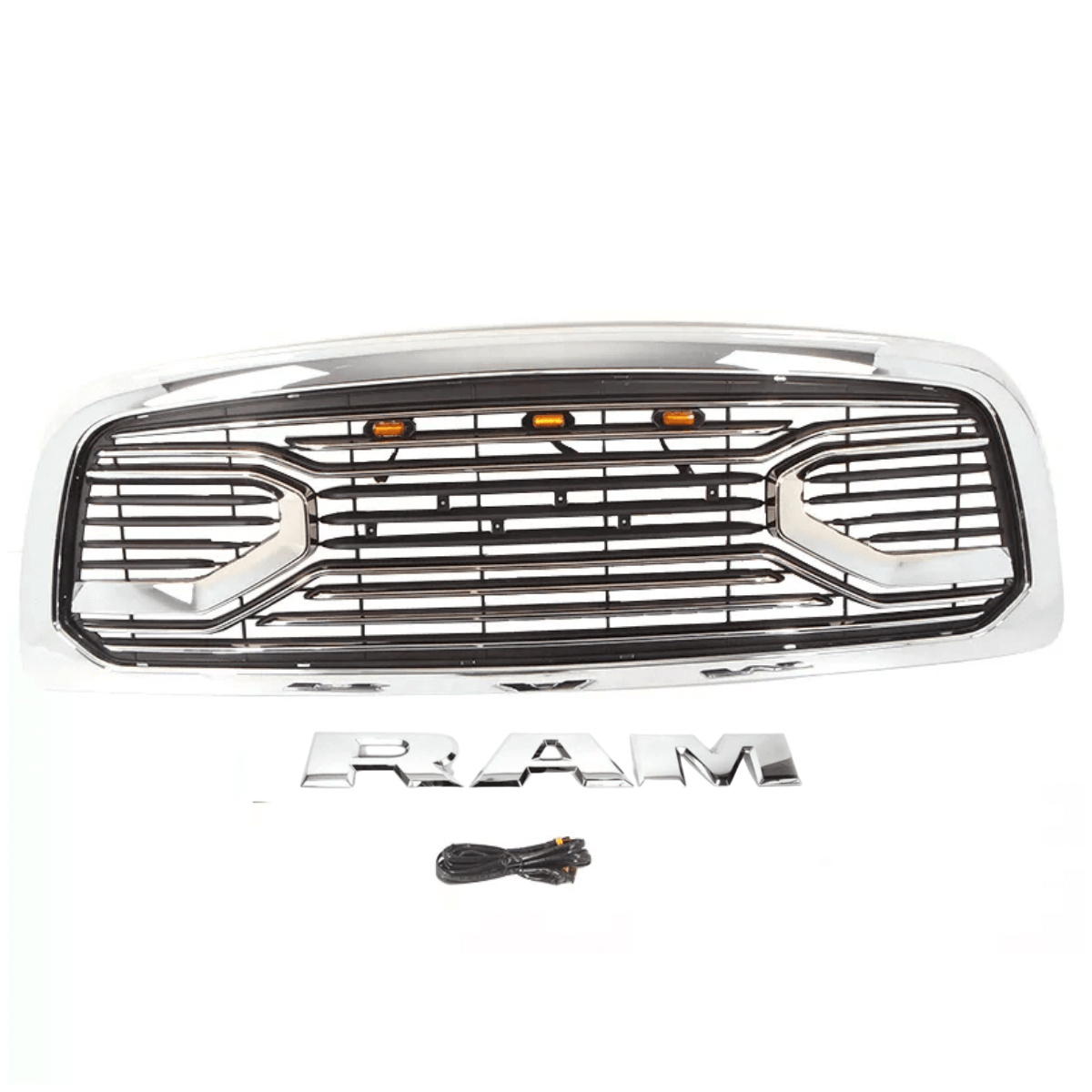 {WildWell}{Dodge Grill}-{Dodge RAM 1500 Grill 2009-2013/2}-front