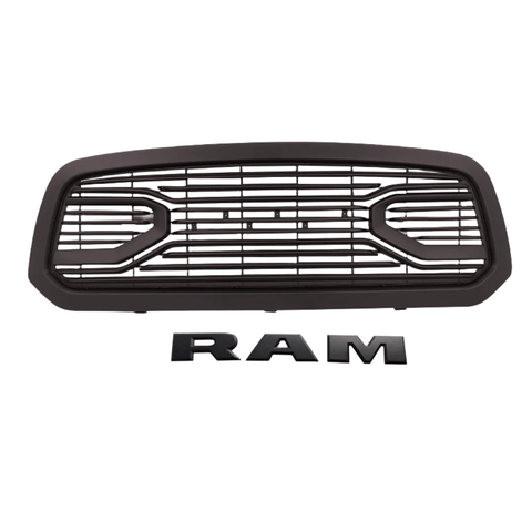 {WildWell}{Dodge Grill}-{Dodge RAM 1500 Grill 2014-2018/3}-Front