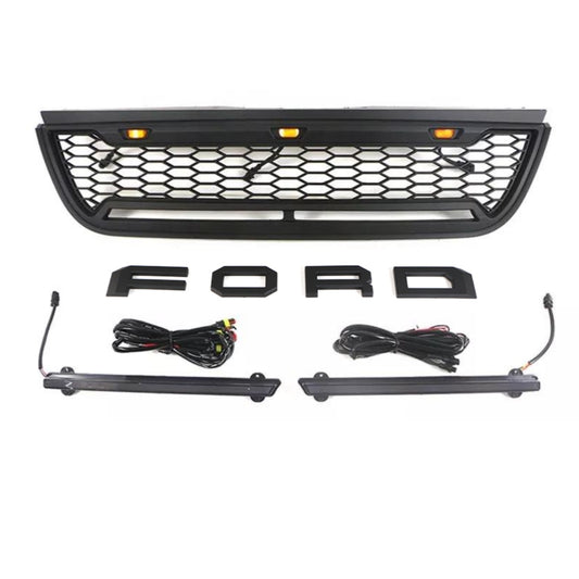 {WildWell}{Ford Grill}-{Ford Explorer Grill 2002-2005/4}-Left