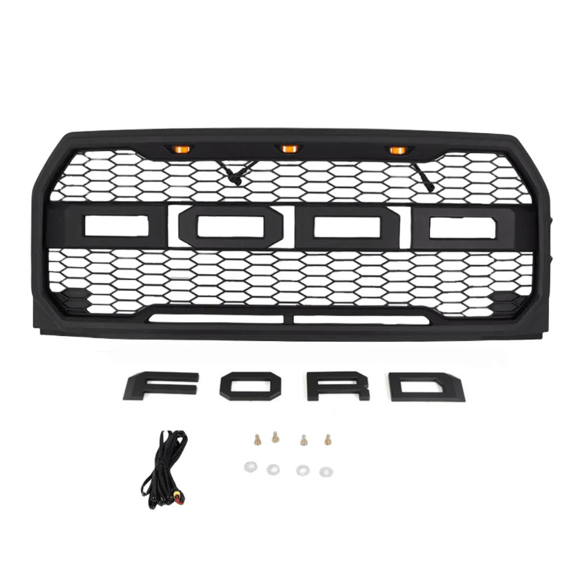 {WildWell}{Ford Grill}-{Ford F150 Grill 2015-2017/5}-Front