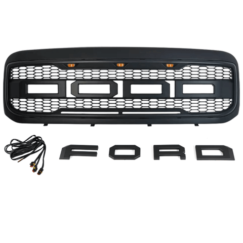 {WildWell}{Ford Grill}-{Ford F250 F350 Grill 2005-2007/2}-Front