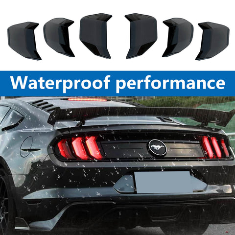 {WildWell}{Ford Taillight Cover}-{Ford Mustang 2018-2023 Tail Light Covers/4}-Front