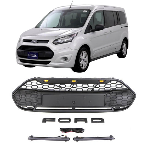 {WildWell}{Ford Grill}-{Ford Transit Connect Grill 2014-2018/5}-Front