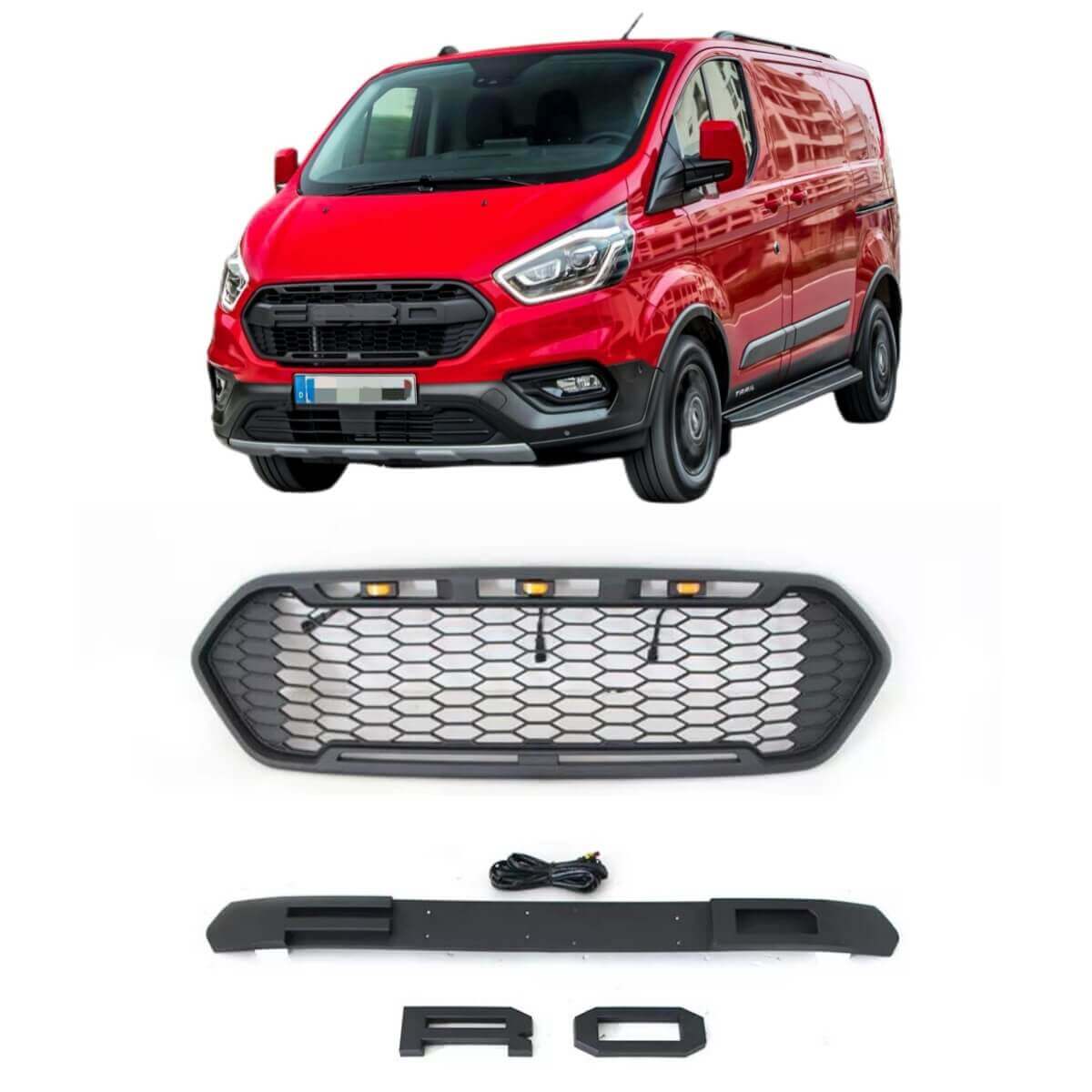 {WildWell}{Ford Grill}-{Ford Transit Grill 2014-2021/1}-Front