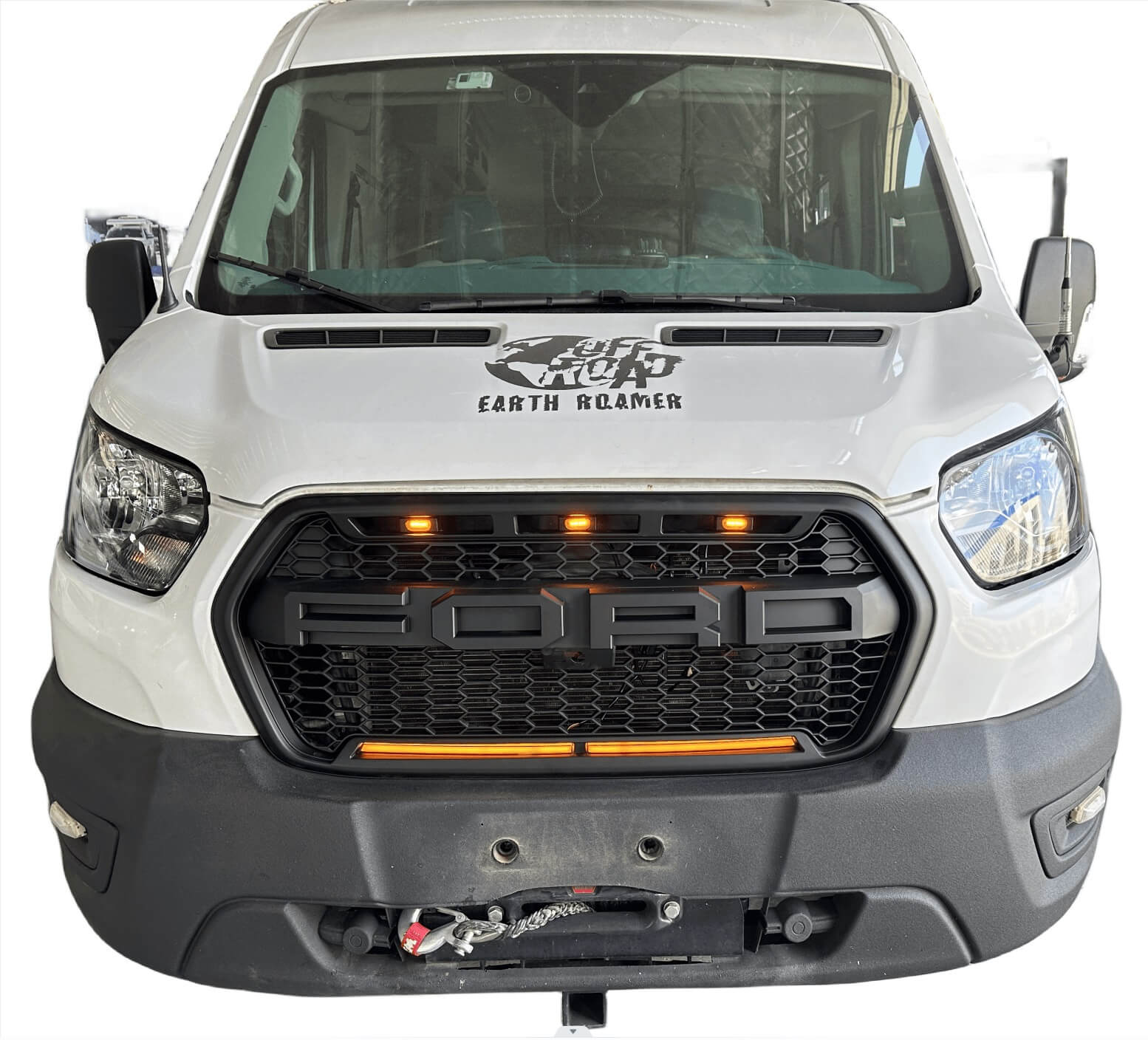 {WildWell}{Ford Grill}-{Ford Transit Grill 2020-2023 /2}-Front