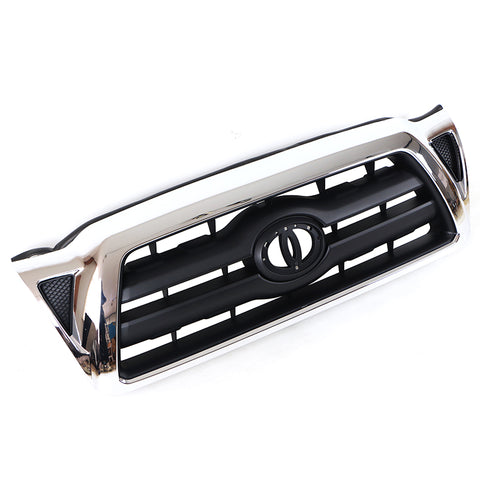 {WildWell}{Toyota Original Grill}-{Toyota Tacoma Original Grill Chrome 2005-2011/4}-left