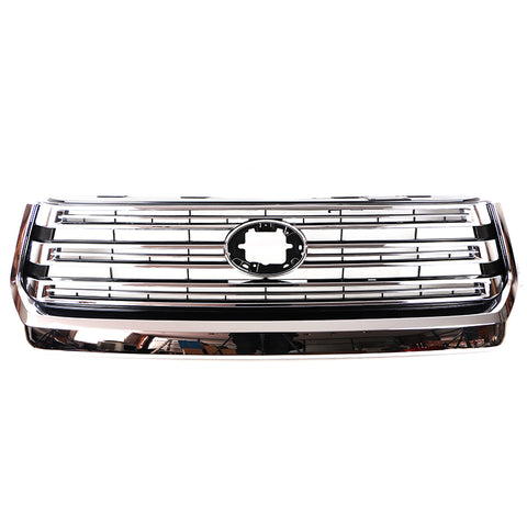 {WildWell}{Toyota Grill}-{Toyota Tundra Original Grille Chrome 2018-2021/2}-Front